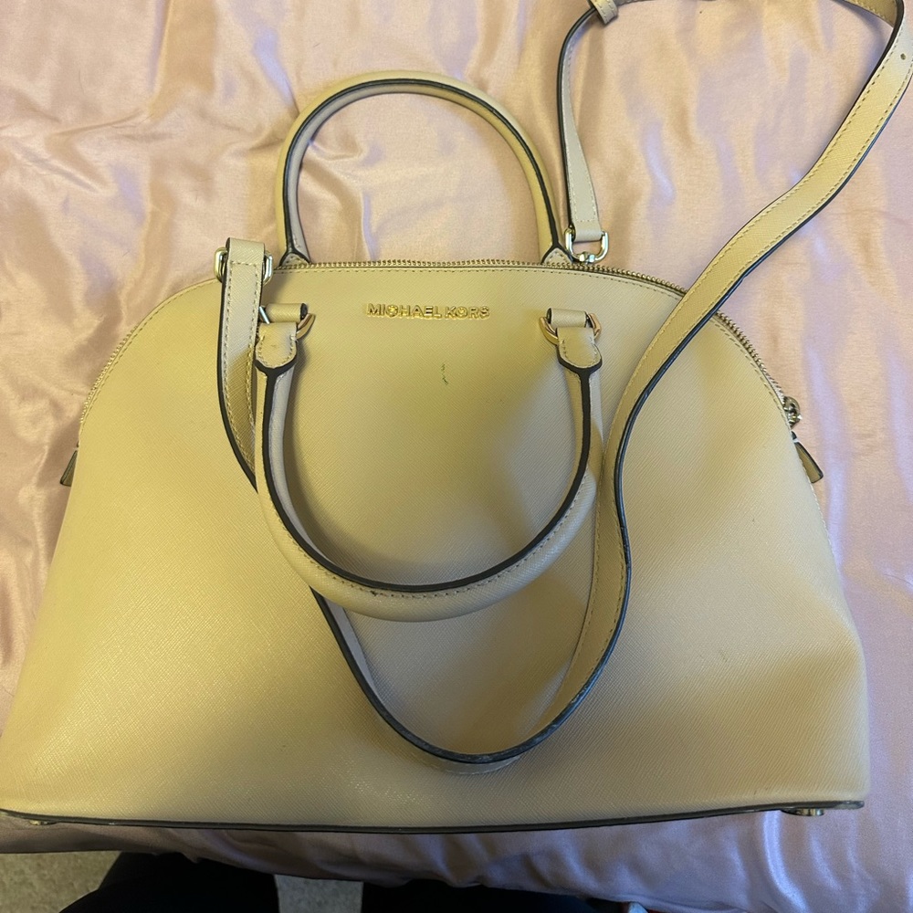 Michael Kors Cindy Large Dome Satchel